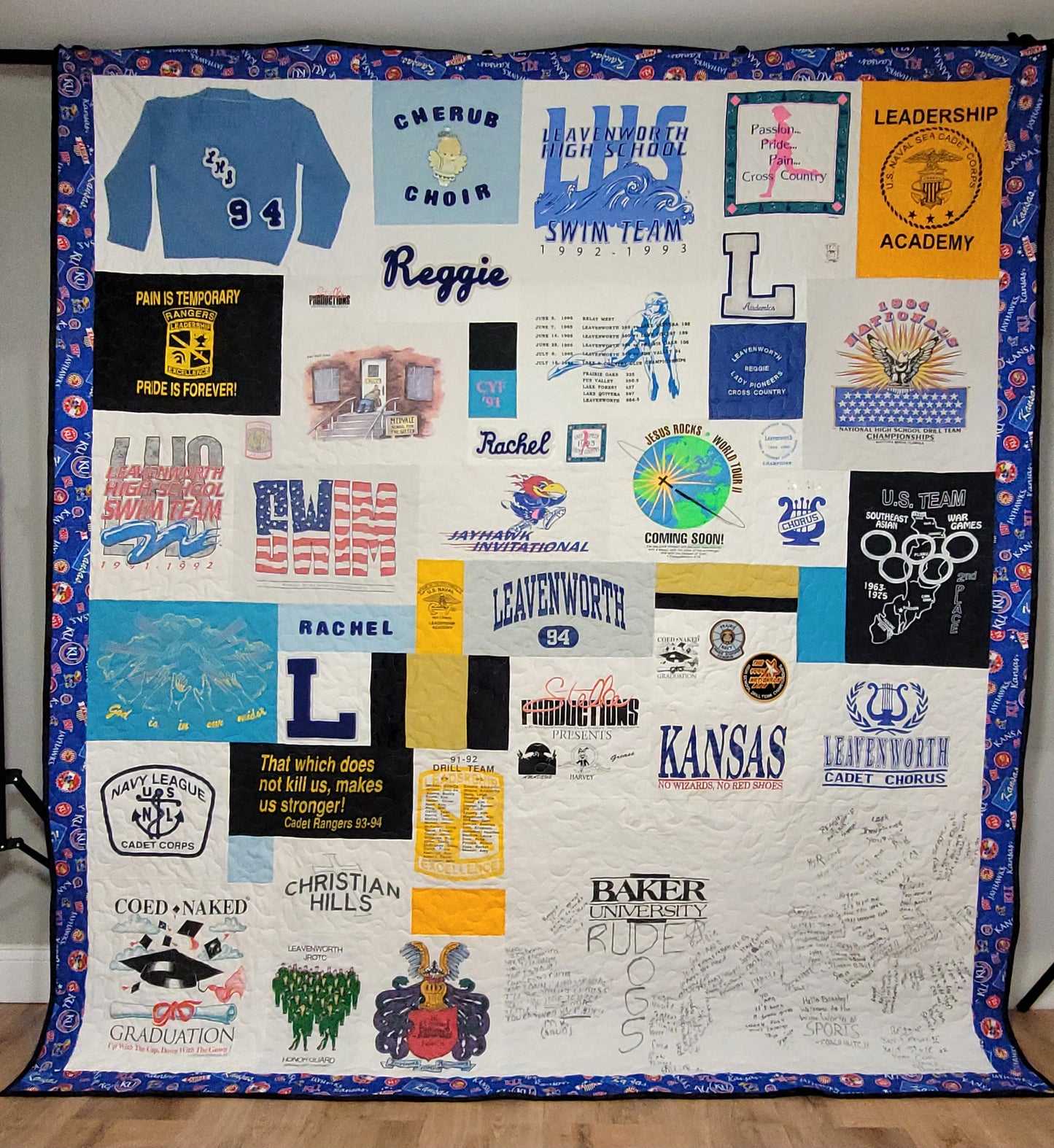 T-Shirt Quilt (From Your Shirts)