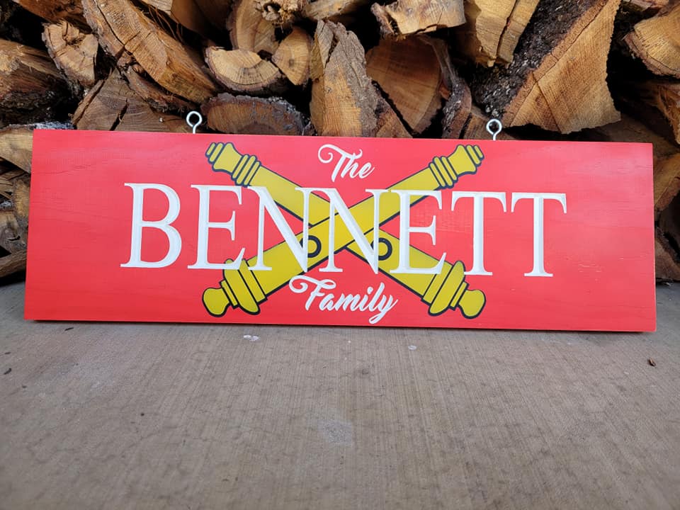 Custom Family Sign