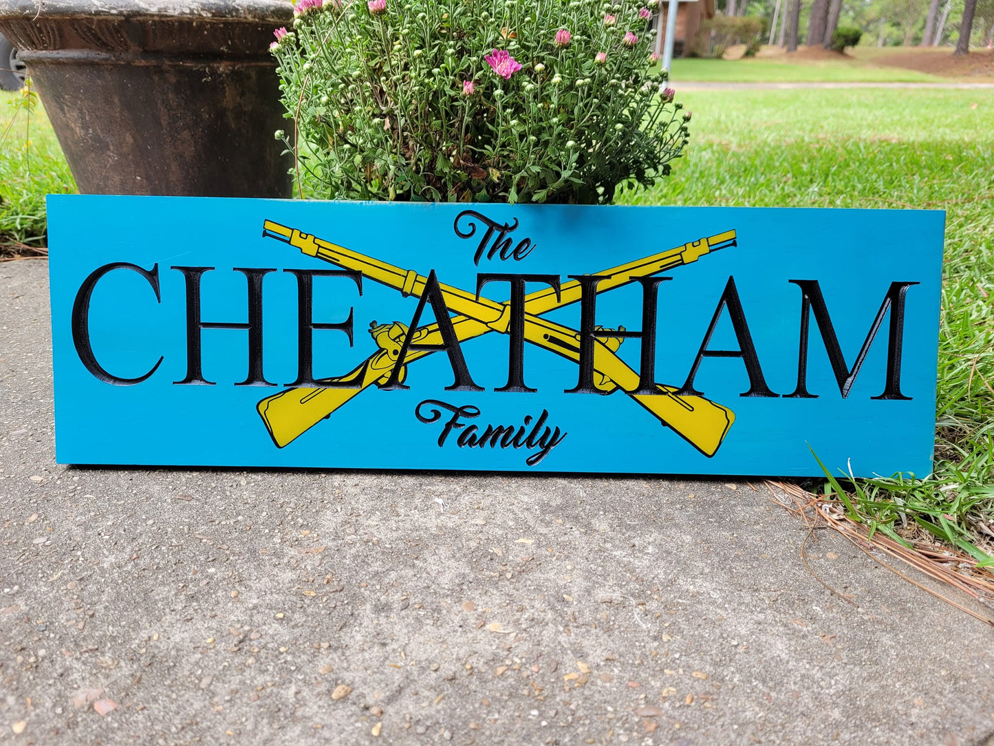 Custom Family Sign